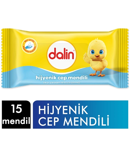 Picture of Dalin Hijyenik Cep Mendili 15'Lİ