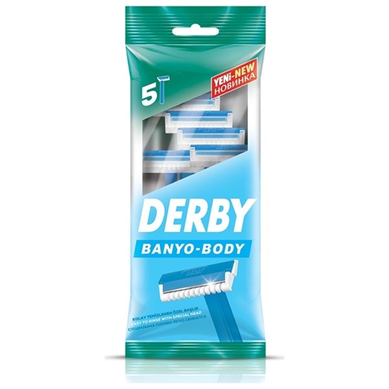 Picture of Derby Tıraş Bıçağı Banyo-Body 5'li Poşet