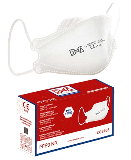 Picture of DNA FFP3 Maske (Balık Model N95) 25'li Kutu