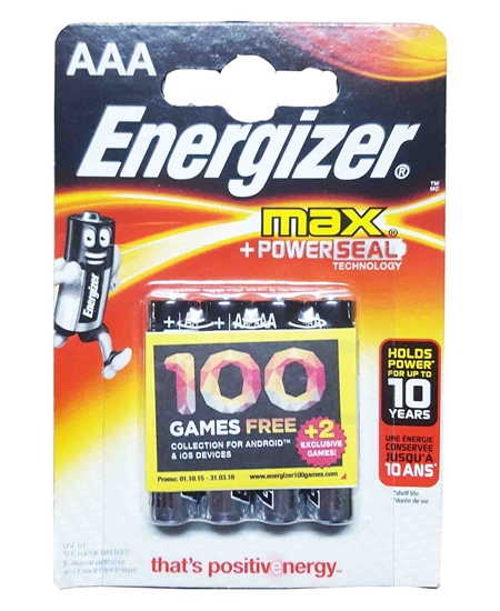 Picture of Energizer Max AAA Kalem Pil 4 lü