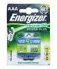 Picture of Energizer Power Plus Şarjlı 2 li Blister AAA 700 mAh FSB2/P