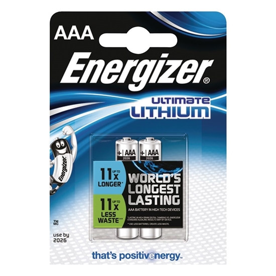 Picture of Energizer Ultimate Lithium AAA 2 li