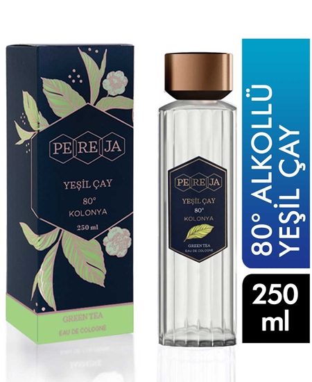 Picture of Pereja 80° Alkollü Kolonya 240 ml X 12'li Koli Yeşil Çay