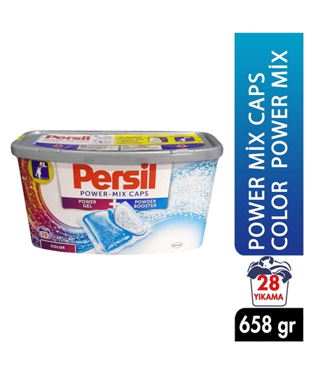 Picture of Persil Laundry Detergent 658 Gr  Color Power Mix Caps - 28 Wash