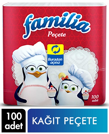 Picture of Familia Kağıt Peçete 100'lü