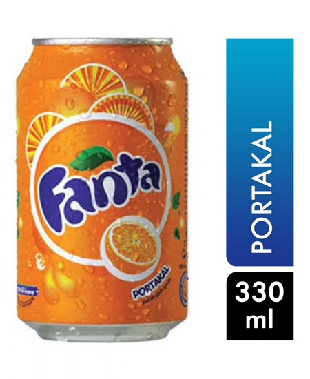 Picture of Fanta Portakal Aromalı Gazlı İçecek 330 ml Kutu