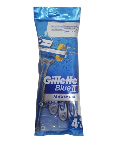 Picture of Gillette Blue2 Disposable Razor 4's Maximum