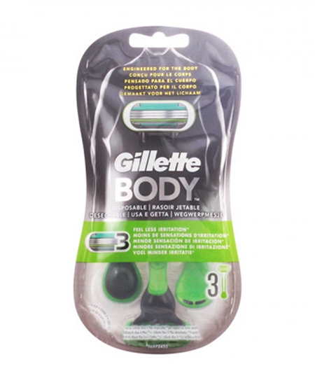 Picture of Gillette Body Disposable Razor 3's