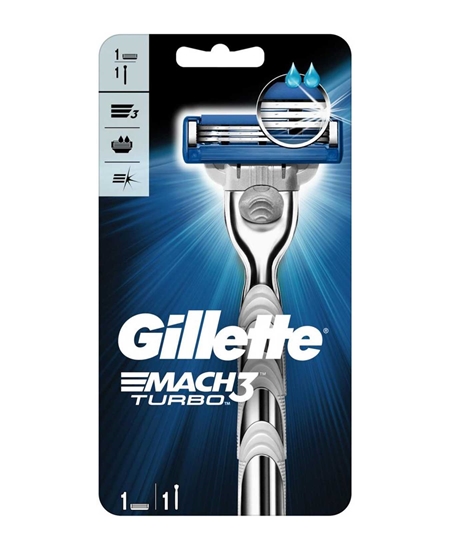 Picture of Gillette Mach3  Turbo Razor 1 UP  EU PACK