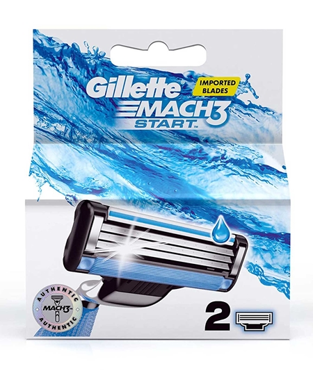 Picture of Gillette Mach3 Start Refill Blade 2's