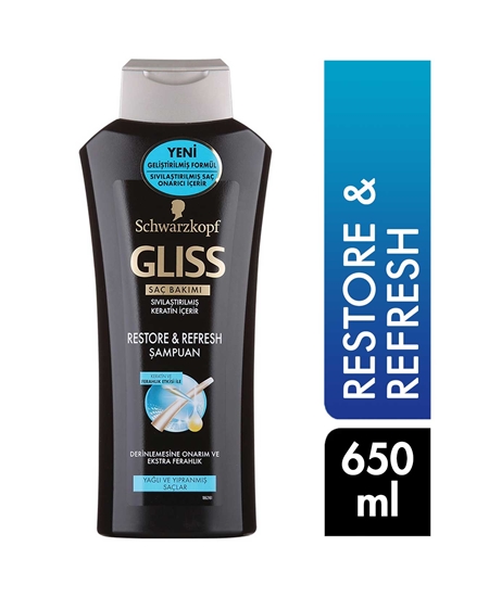 Picture of Gliss Shampoo 650 ml Restore & Refresh