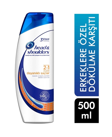 Picture of P-Head&Shoulders 2in1 Anti-Hair Loss Shampoo & Hair Cream For Men 500 ml