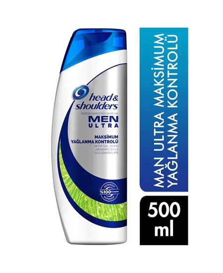 Picture of  Head & Shoulders Shampoo 500 ml Men Ultra Maximum Oil Control