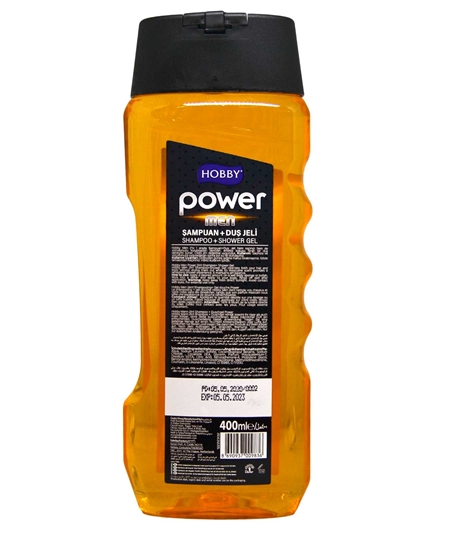 Picture of Hobby Duş Jeli Men 400 ml 2 in 1 Power