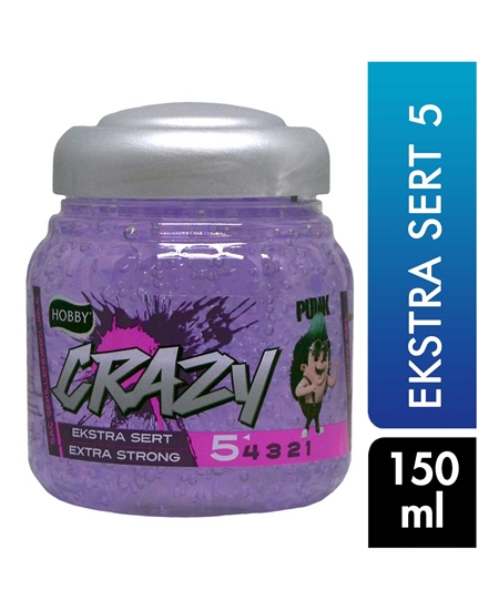 Picture of  Hobby Hair Gel 150 ml Crazy 5 Extra Strong