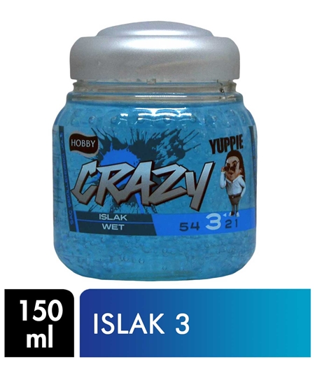 Picture of  Hobby Hair Gel 150 ml Crazy 3 Wet