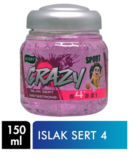 Picture of  Hobby Hair Gel 150 ml Crazy 4 Wet Hard