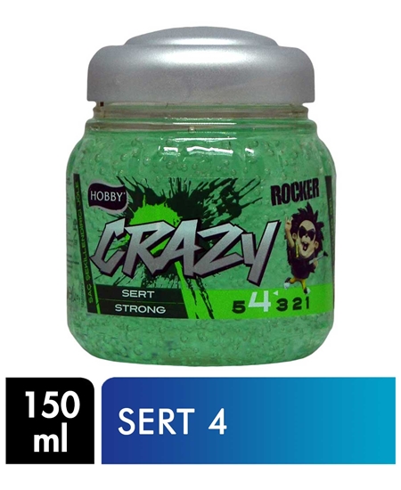 Picture of  Hobby Hair Gel 150 ml Crazy 4 Hard