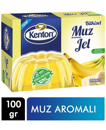 Picture of Kenton Bitkisel Jel 100 g X 12'li Koli Muz Aromalı