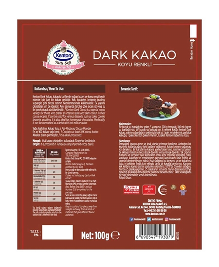 Picture of Kenton Dark Kakao 100 g X 24'lü Koli