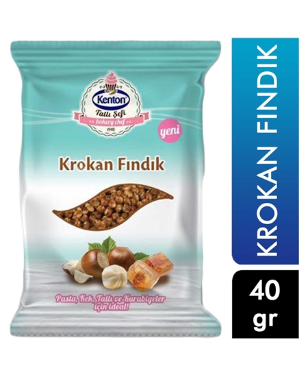 Picture of KENTON TATLI ŞEFİ FINDIK KROKAN 40g  YENİ