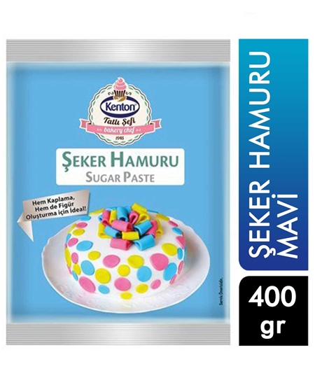 Picture of KENTON ŞEKER HAMURU MAVİ 400 G  YENİ