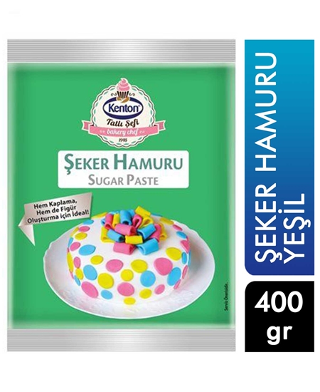 Picture of KENTON ŞEKER HAMURU YEŞİL 400 G  YENİ