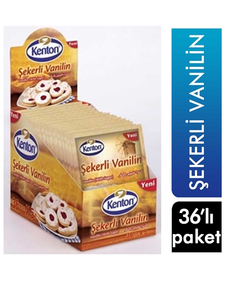 Picture of Kenton Şekerli Vanilin 5 g X 36'lı Paket X 12'li Koli