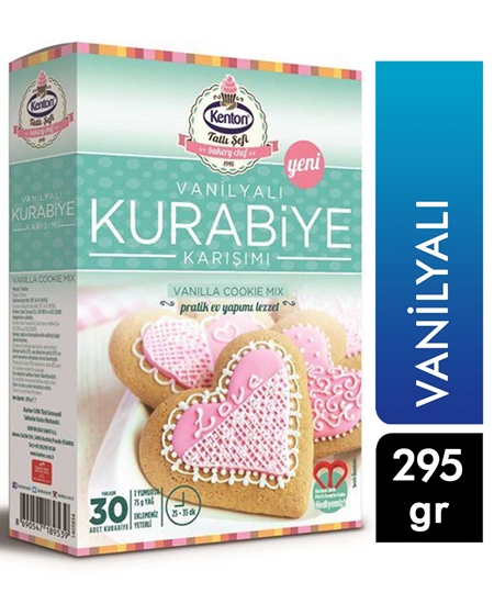 Picture of Kenton Vanilyalı Kurabiye Karışımı 295 g X 8'li Koli