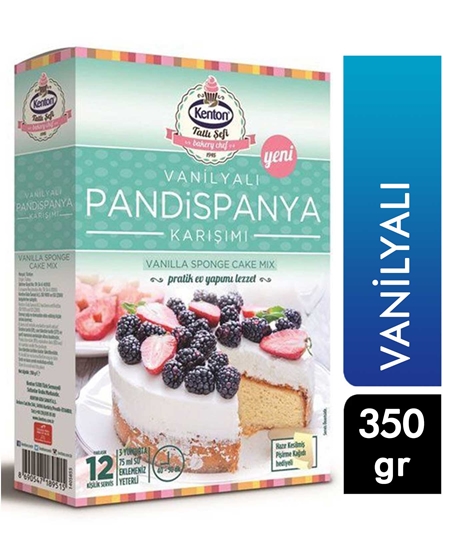 Picture of Kenton Vanilyalı Pandispanya Karışımı 350 g X 8'li Koli