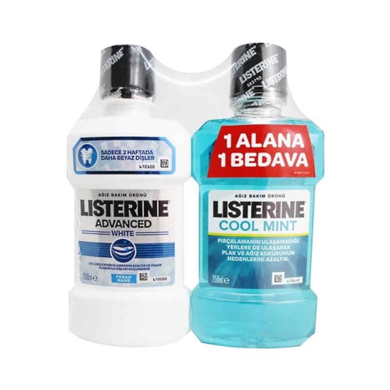 Picture of Listerine Advanced White + Cool Mint 250ml - Aktüel