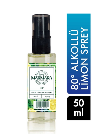 Picture of Marmara 80° Spray Cologne 50 Ml - Lemon