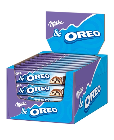 Picture of Milka Oreo Bisküvili Çikolata 37 g X 36'lı Paket