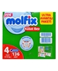 Picture of Molfix Baby Diapers 136 pcs Ultra Advantage Pack 4 Maxi 9-14 kg