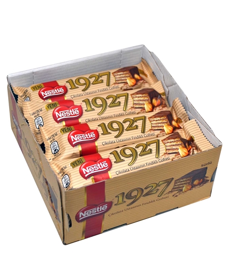 nestle, gofret, çikolatalı gofret, sütlü çikolatalı gofret, fındıklı gofret, sütlü çikolata, çikolata, nestle 1927 gofret satın al, nestle 1927 gofret fiyat