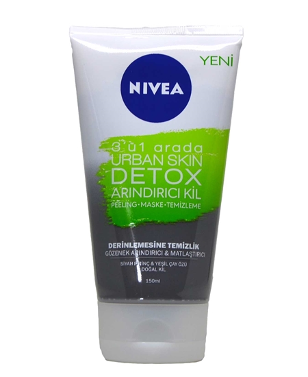 nivea, yüz kremi, yüz bakımı, yüz temizleme, yüz maskesi, nivea urban skin, detox, detoks, yüz arındırma jeli