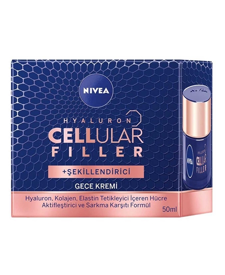 Picture of Nivea Cellular Night Cream 50 ml Elasticity Reshape Hyaluron