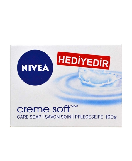 Picture of P-NiVEA Creme Soft Care Soap 100 gr - It's gift