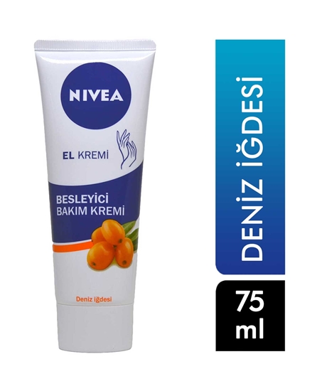 Picture of Nivea Hand Cream 75 ml Nourishing Care Sea Buckthorn