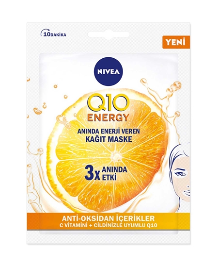 Picture of Nivea Paper Mask Q10 Energy Instant Energizing