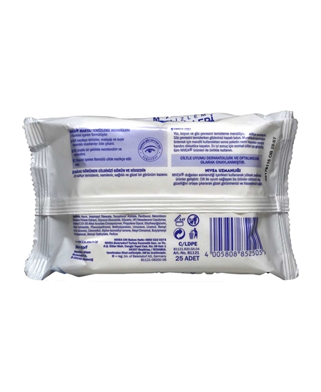 Picture of Nivea Make-up Remover Wipes 25 Pieces