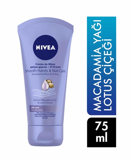 Picture of Nivea Smoothing Hand and Nail Care Cream 75 ml