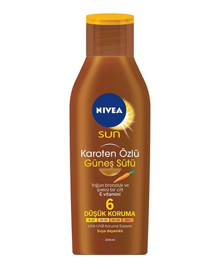 Picture of P-Nivea Sun Deep Tan Caroten Lotion 6 SPF 200 ml