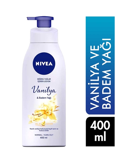 Picture of Nivea Body Pump Lotion 400 ml Vanilla & Almond Oil 