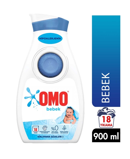 Picture of Omo Liquid Laundry Detergent 900 ml Baby