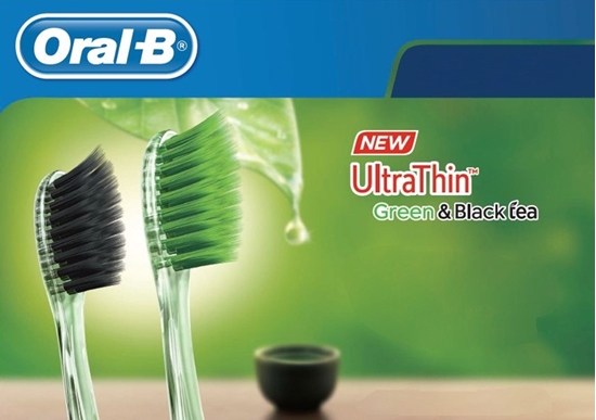 Picture of Oral B Toothbrush Ultra Thin Extra Soft - Black