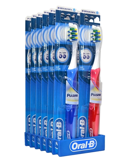 Picture of Oral-B Vibrating Toothbrush Pro-Expert Pulsar 35 Medium