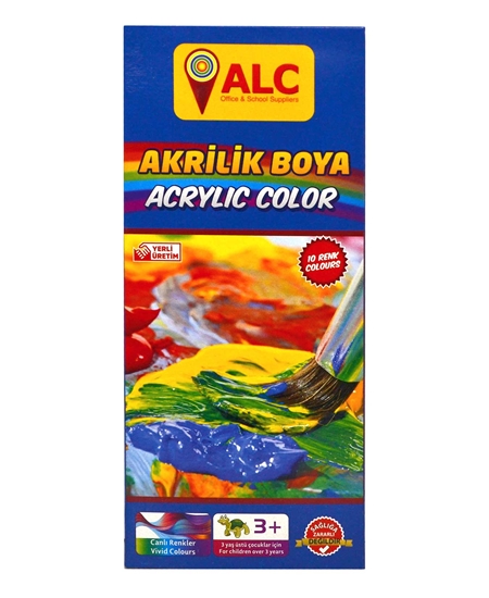 alc, akrilik boya, boyama, boya seti, okul alışverişi, kırtasiye ürünleri