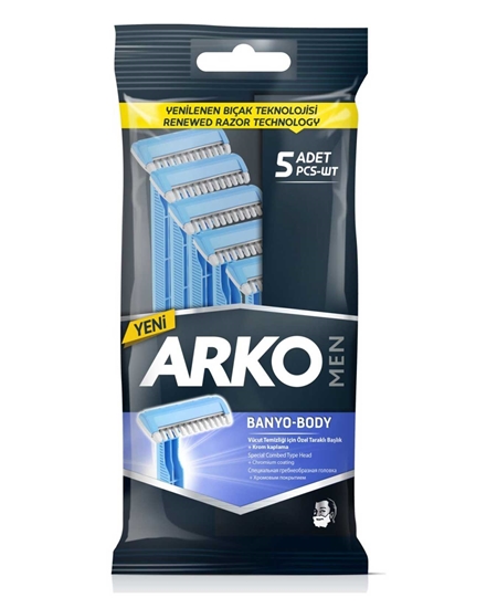 Picture of Arko Men Banyo Tıraş Bıçağı Banyo 5'Li