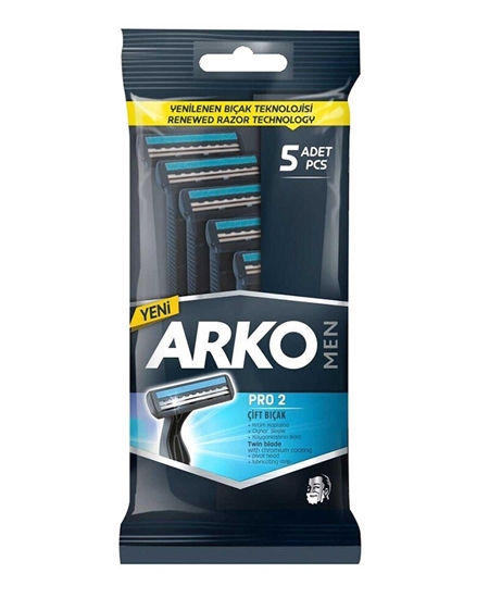 Picture of Arko Men Pro2 Tıraş Bıçağı T2 5'Li